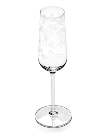 Serax Champagne Flute Camelia Aubergine Mf Set/4 - Nude - 26 CL