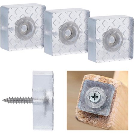 20 kpl liukuesteitä, huonekalujen jalkojen suojatyynyt, neliömäiset