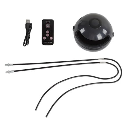 Håndfri sjippetovsmaskine LCD-skærm til børn Familie Fest Sort