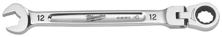 Milwaukee 4932480185 MAX BITE -räikkälenkkiavain nivelellä 12 mm, Käsityökalut