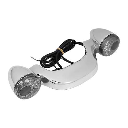 Motorcykel Krom Bag Blinklys Brems Lys Bar Lampe Til Harley Touring Road Street Glide Road King Special Flhx Fltrxs 10-21 B
