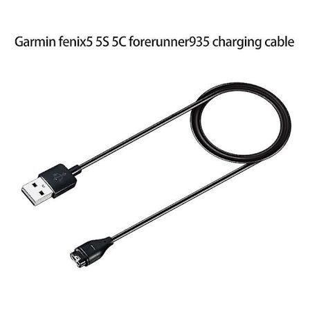 Laddkabel för Garmin Vivoactive 3 Laddare 4s 935 USB Dock 945 245 Fenix ​​5s Laddare 5 5x Plus 6 6s 6x Pro Plug Cover Case