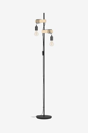 EGLO - Gulvlampe Townshend - Svart - Gulvlamper - Fra Homeroom