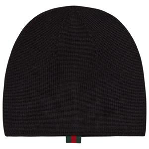 Kids - Gucci Black Beanie S (50cm) - Headwear - S (50cm) - Black - Mädchen