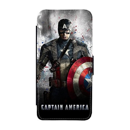 Captain America iPhone 12/iPhone 12 Pro Flip Mobilfodral