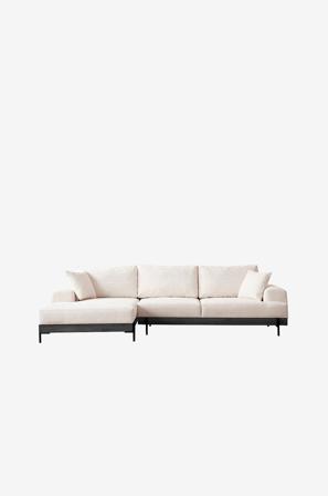 Homitis - Hjørnesofa -Tanny Left - Hvid - Sofaer med chaiselong - Fra Homeroom