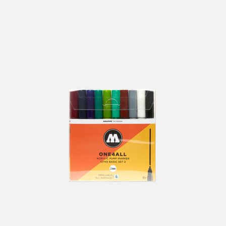 Molotow ONE4ALL 127 HS Basic Set II 10 pz