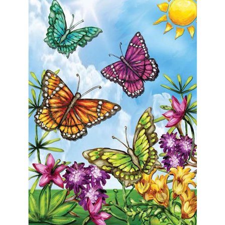 30x40cm 5D DIY Diamantmaleri Full, Série de Papillon#C, DIY Diam