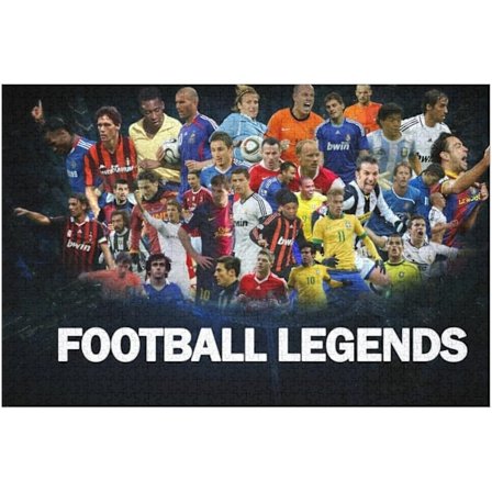 1000 stykker puslespil Træpuslespil Puslespil Stiksave/fodbold-neymar for voksne børn spil Pædagogisk legetøj Ma23