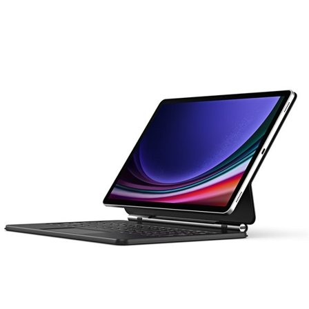 Dux Ducis MK Series Fodral med Bluetooth-tangentbord för Samsung Galaxy Tab S9+/S8+/S7+ - Svart