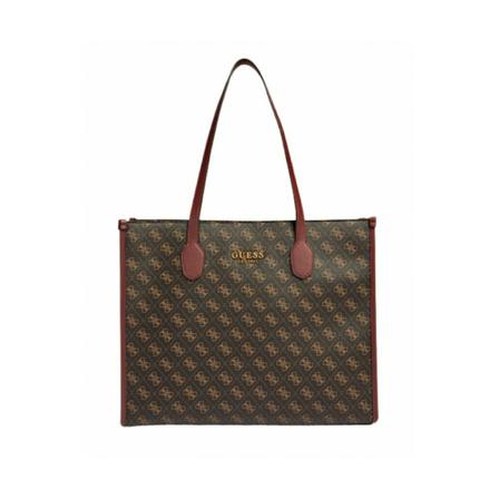 Guess, Handbags Bruin, Dames, Maat:ONE Size,leer