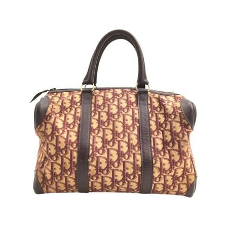 Dior Vintage, Pre -owned Speedy 30 Beige, Dames, Maat:ONE Size,stof