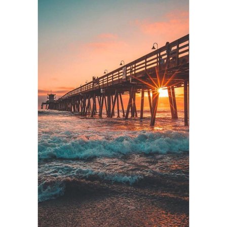 30x40cm 5D Diamant Maleri DIY Fuld Dækning Diamant Kunst - FJ504