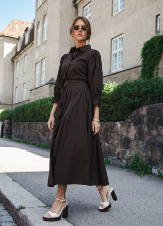 Astrid Skirt Chocolate Chocolate / L