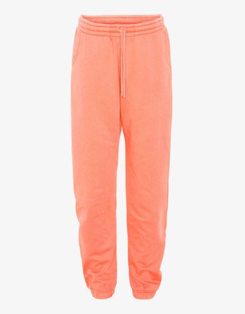 Organic Sweatpants - Bright Coral - XL