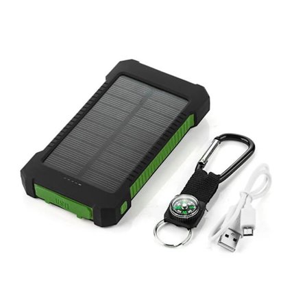 200000 MAh Solar Power Bank Udendørs Vild Fiskeri Camping Stor Kapacitet Backup Power Bank