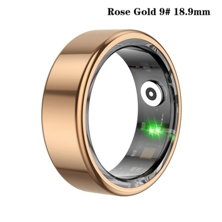 Smart Ring Fitness Sundhed Tracker Titanlegering Finger Ring Fo
