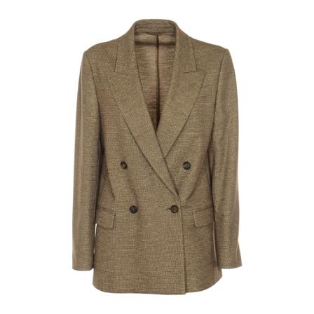 Brunello Cucinelli Blazers Brun, Dame