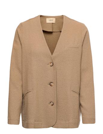 Vacant Blazer Brown A Part Of The Art