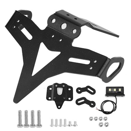 Yamaha MT-07 FZ-07 Takaluukun rekisterikilven pidike LED-valolla