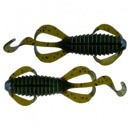 Headbanger BangerLizard 8,6cm, 4g (10-pack) - Green Pumpkin