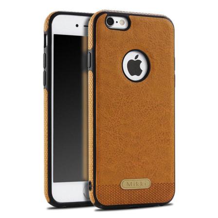 Iphone 7/8 - Mikki Pu Läder Skal - Brun Brown Brun