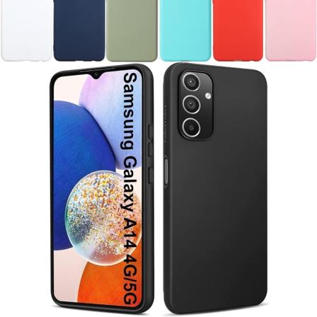 Samsung Galaxy A14 kuori matkapuhelinkuori silikoni / TPU - VALITSE: GREEN