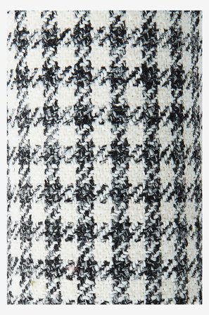 Jotex - Pepitaruter Stoffprøve Akryl/Polyester/Akryl/Polyester Svart/hvit PEACE - Kjøp Stoffprøver - Møbler hos Jotex