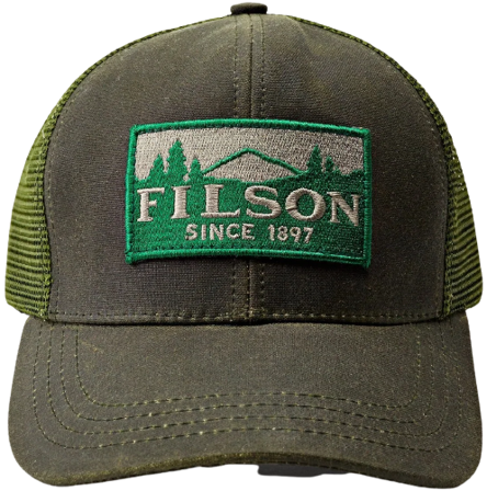 Filson Logger Mesh Cap lippalakki, vihreä