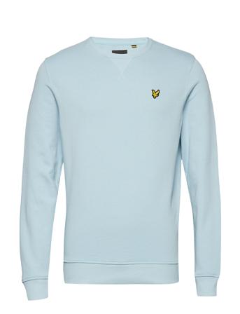Crew Neck Sweatshirt Sweat-shirt Tröja Blå Lyle & Scott