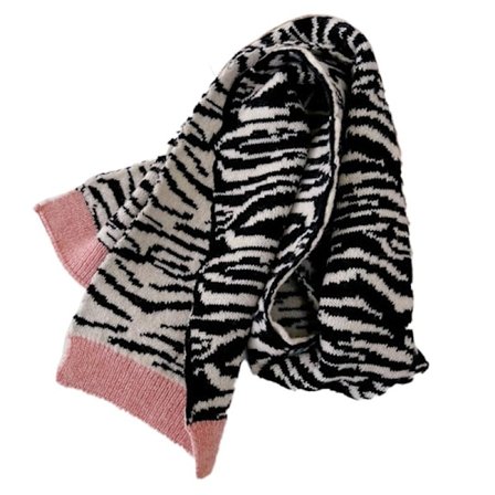 Barneskjerf høst vinter nytt rutete skjerf stil4