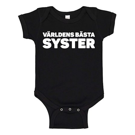 Världens Bästa Syster - Baby Body