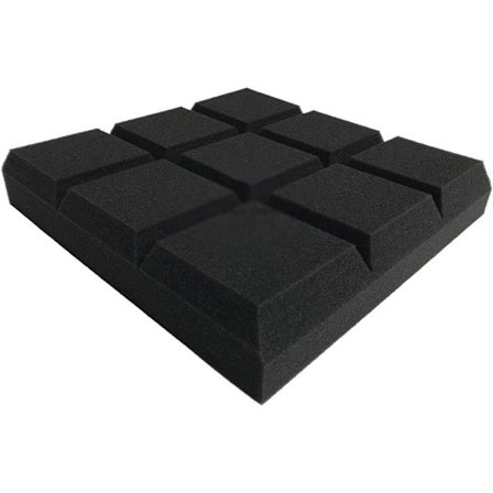 300x300x50mm 12/24stk Lydisolerende Lydabsorberende Skum Lyd A