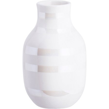 Kähler Omaggio Vase 125 mm Perlemor' - 'Mother of pearl