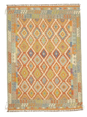 Tappeto Kilim Afghan Old Style 202X278 (Lana, Afghanistan)