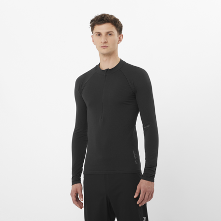 Salomon - Basislag i overdele Tøj S/lab Ultra Sml Ls Tee U - Deep Black