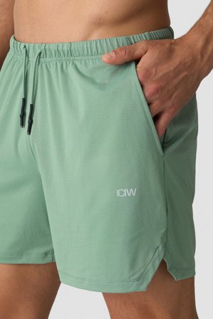 ICANIWILL - Stride Shorts M Light Moss- Shorts - Heren - sportkleding van ICIW