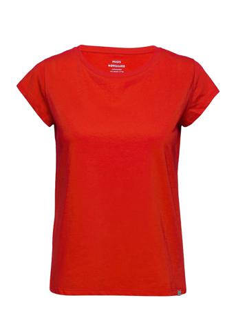 Organic Favorite Teasy Tee T-shirt Top Rød Mads Nørgaard