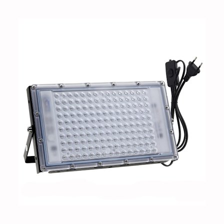100W LED svartljusprojektor ip65 vattentät, UV LED-ljus, eff