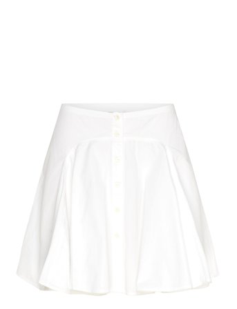 Polo Ralph Lauren | Button-Front Paneled Cotton Skirt | 40