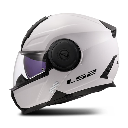 LS2 FF902 Scope II Öppningsbar Hjälm Vit XL