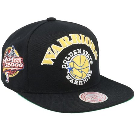 Mitchell & Ness - NBA Svart snapback Keps - Golden State Warriors My Squad Black Snapback @ Hatstore