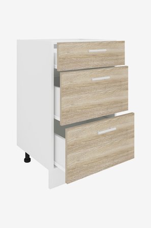 VCM - Skab Esilo 3 Drawers - Flerfarvet - Hylder & opbevaring - Fra Homeroom