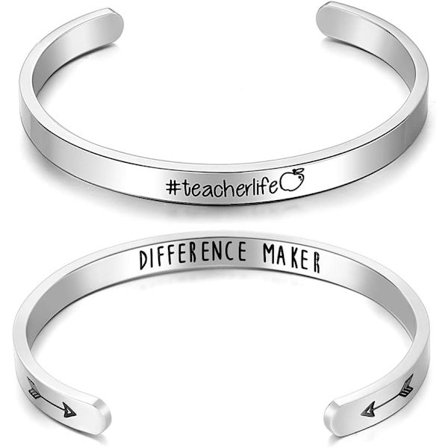 Vänskapsarmband för kvinnor - Inspirerande vänskapspresenter till bästa vän, motiverande manschettarmband för systrar, mamma, lärare, presenter