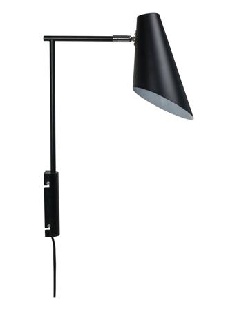 Cale Væglampe Home Lighting Lamps Wall Lamps Sort Dyberg Larsen