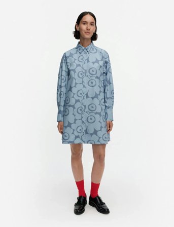 Marimekko Kuvitelma Unikko - Blue - 34