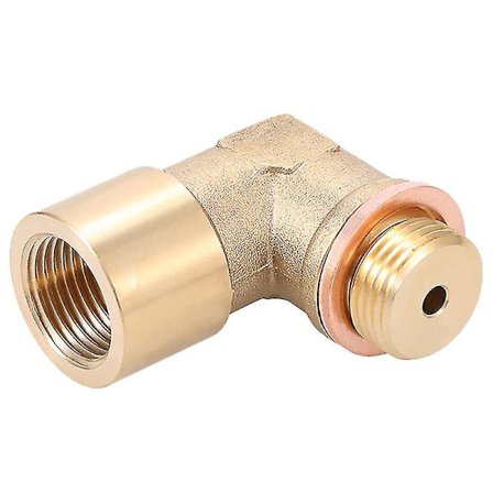 Vinkel 90 Lambda O2 Oxygen Sensor Extender Spacer Til Decat Hydrogen