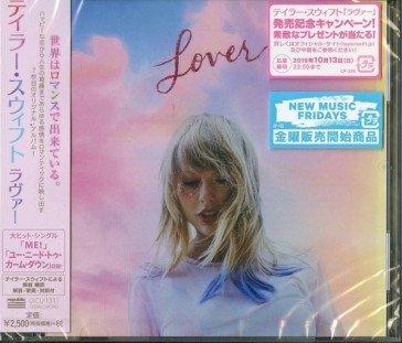 Lover (japan ed. + 2 bonus tr,) Taylor Swift