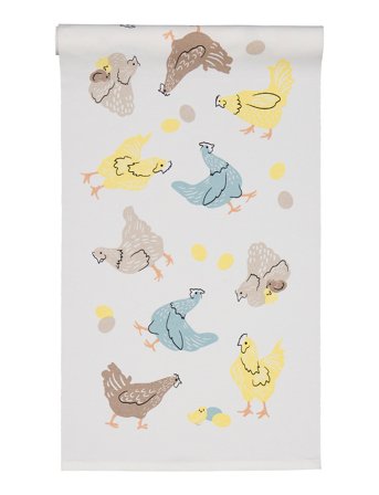 Noble House Runner Chicken - Multi/patterned - 35X110CM