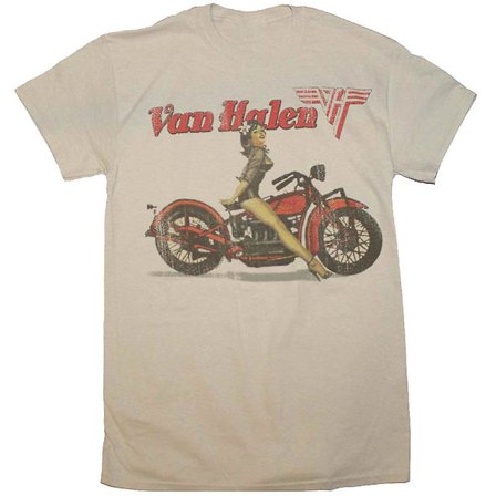Biker Pinup Van Halen T-shirt